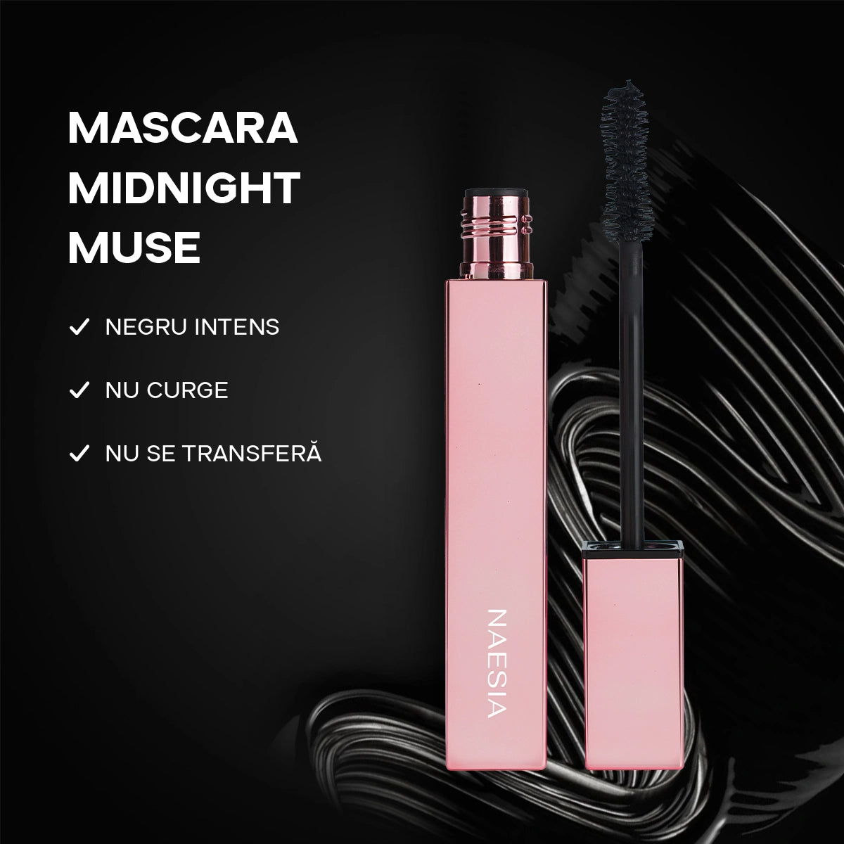 Mascara MIDNIGHT MUSE pentru Volum, Alungire si Definire