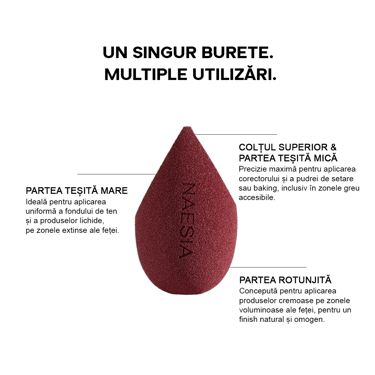 Burete Machiaj Cloud Touch Sponge