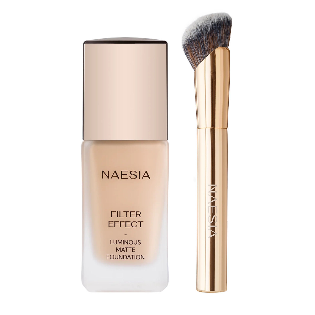 Set Fond de Ten Filter Effect si Pensula Machiaj FILTER EFFECT for Foundation