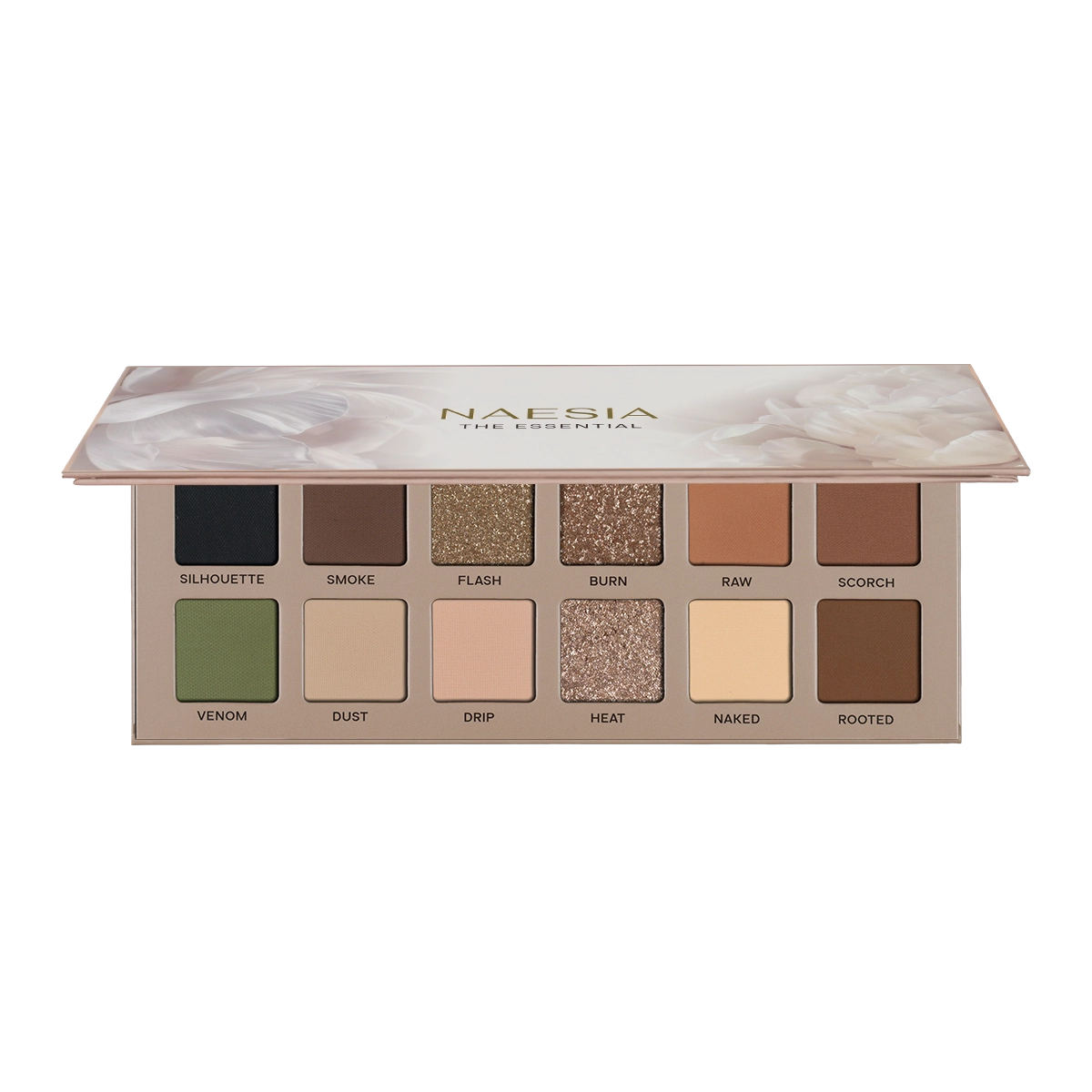 NUANCE BASE SOZAI EDITION 6色セット Paletă Farduri 12 Culori - THE ESSENTIAL High Pigmented