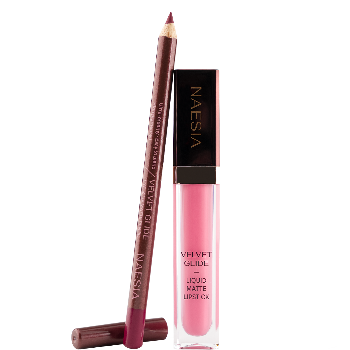 Set Creion De Buze si Ruj Lichid Mat VELVET GLIDE