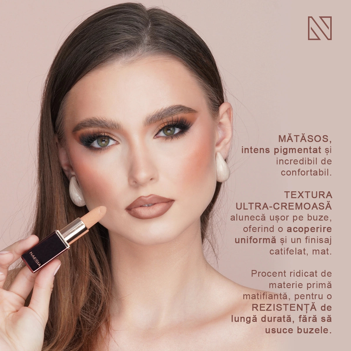 Ruj de Buze Mat Pure Matte Lipstick