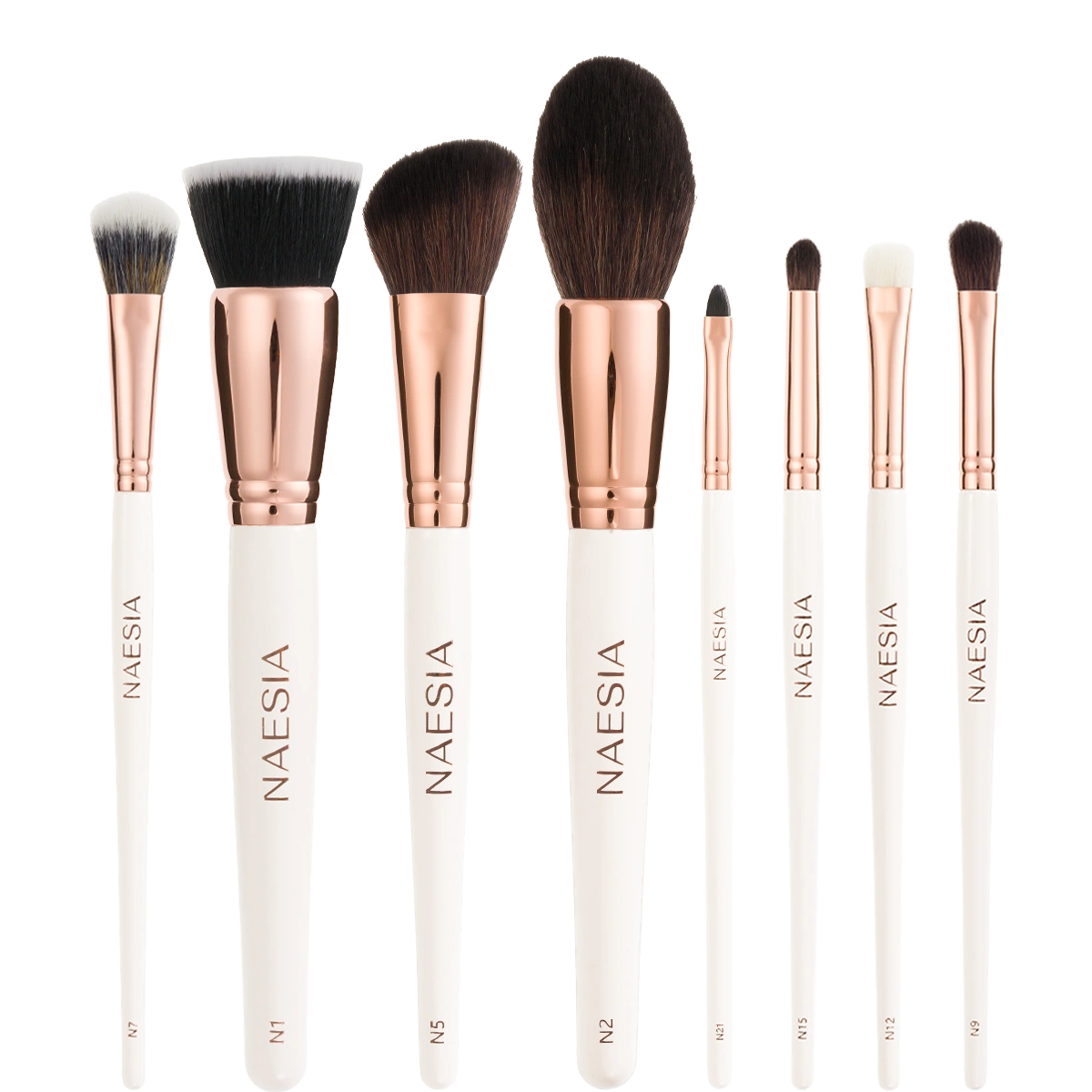 Set 8 Pensule Machiaj Basic Kit