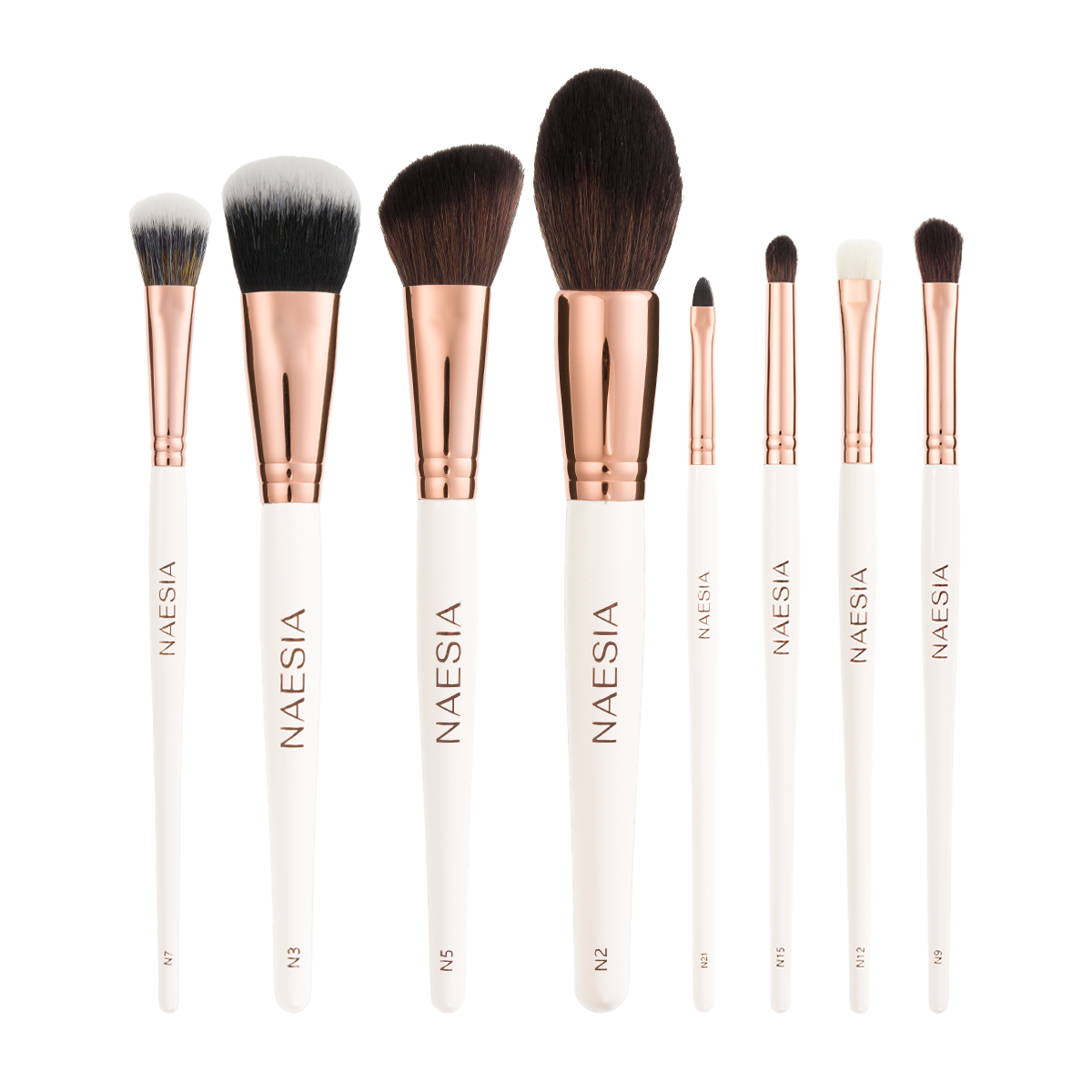 Set 8 Pensule Machiaj Basic Kit