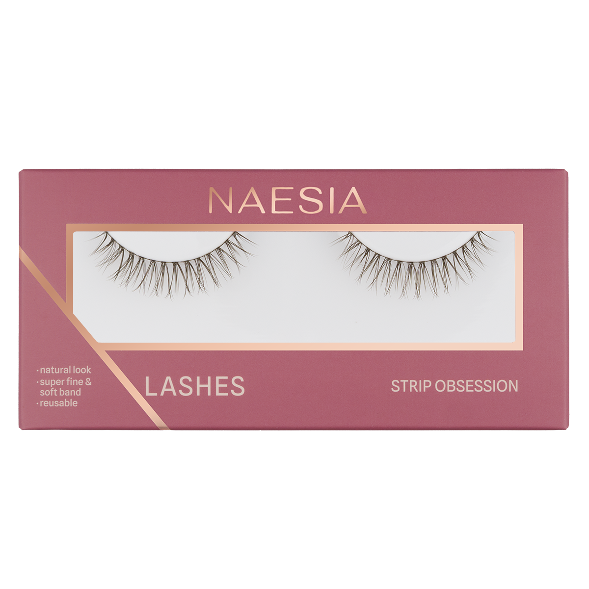 Gene False Strip Obsession Natural Eyes