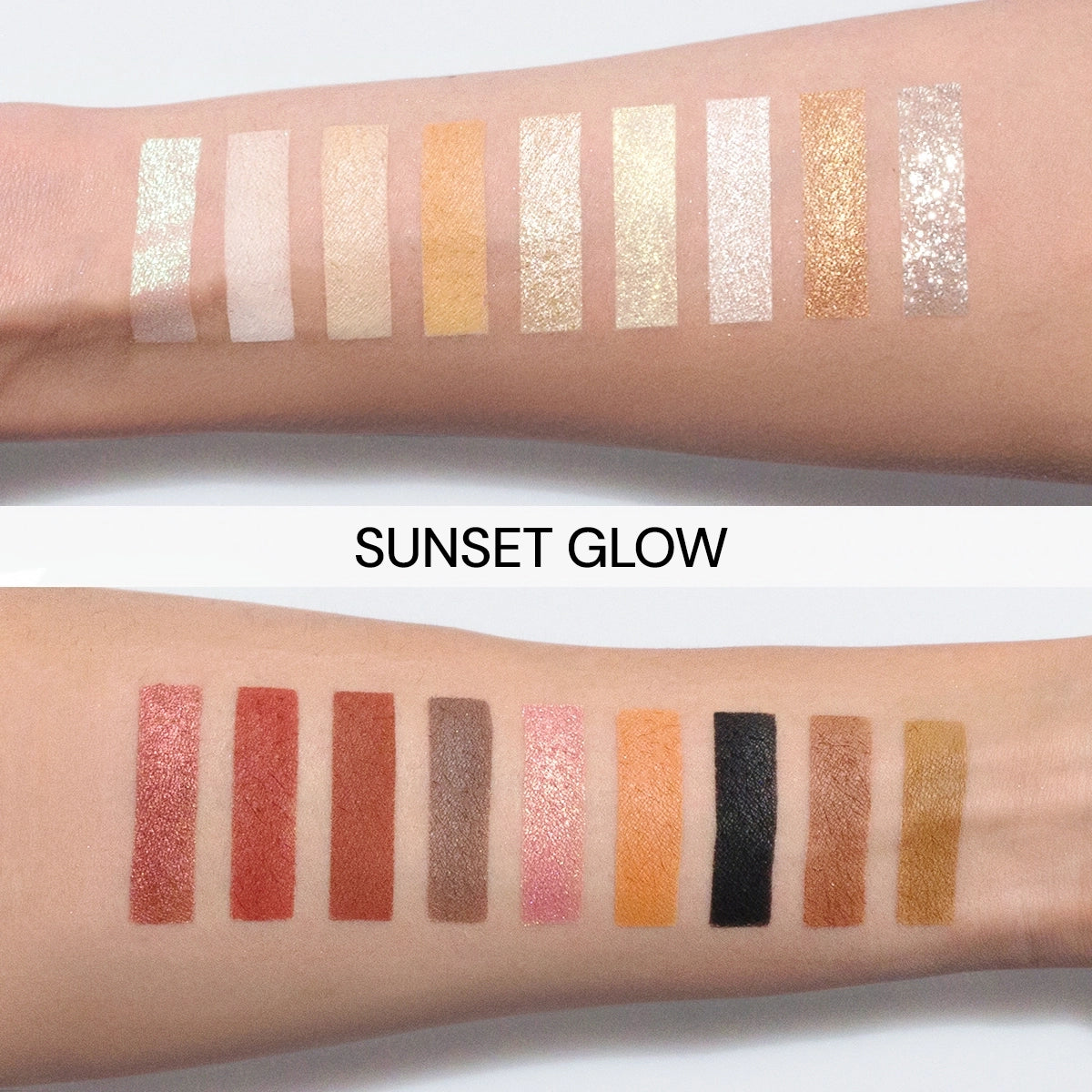 Paletă Farduri 18 Culori Sunset Glow High Pigmented