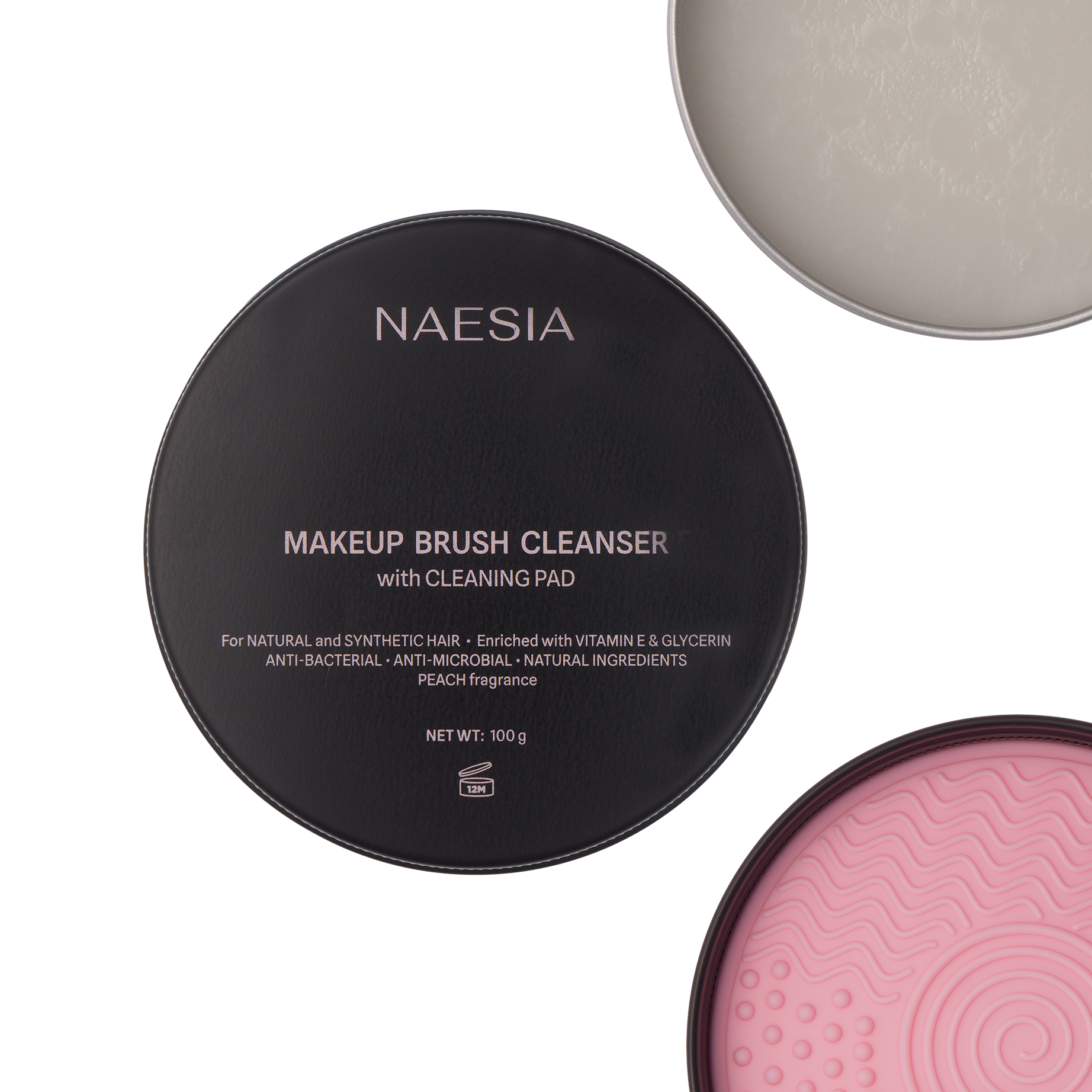 Set Cadou 9 Pensule de machiaj ANASTASIA și Săpun Profesional de Curățare