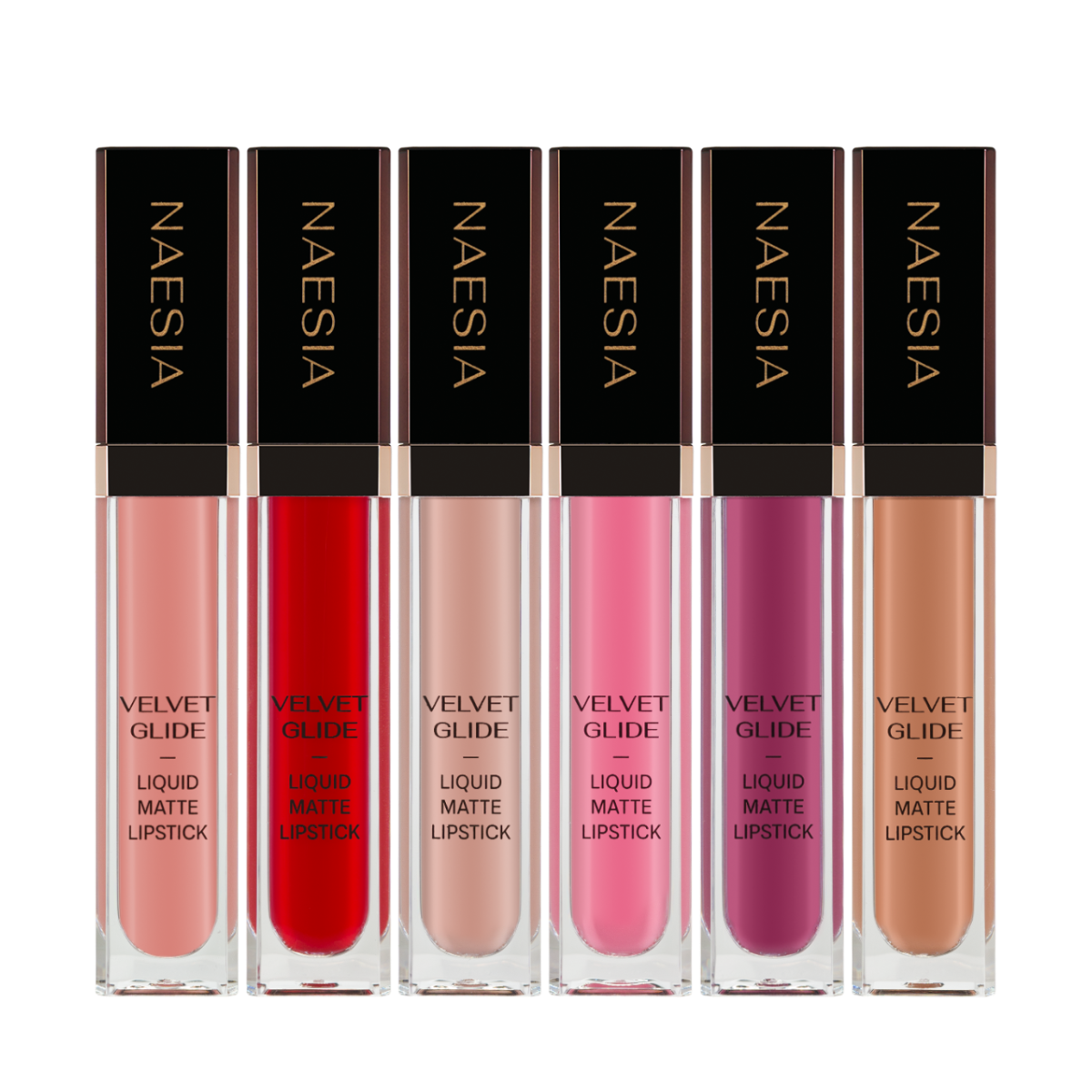 Set 6 Rujuri Lichide Mate Rezistente La Transfer - VELVET GLIDE