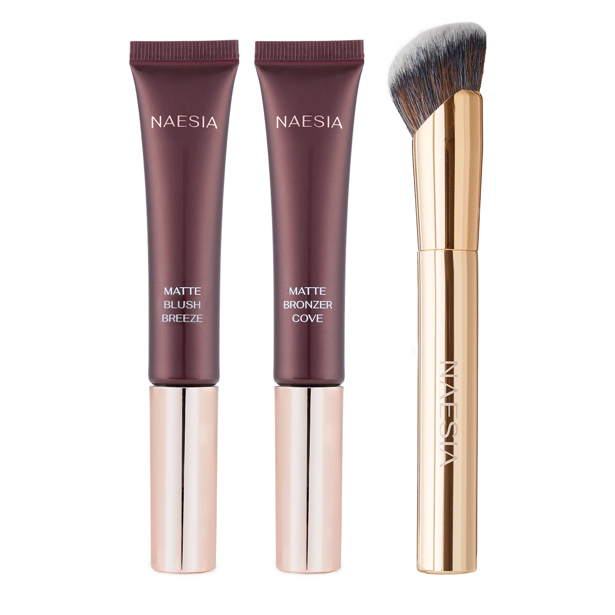 Set Bronzer Lichid Mat si Fard de Obraz Lichid si Pensula Machiaj FILTER EFFECT for Foundation