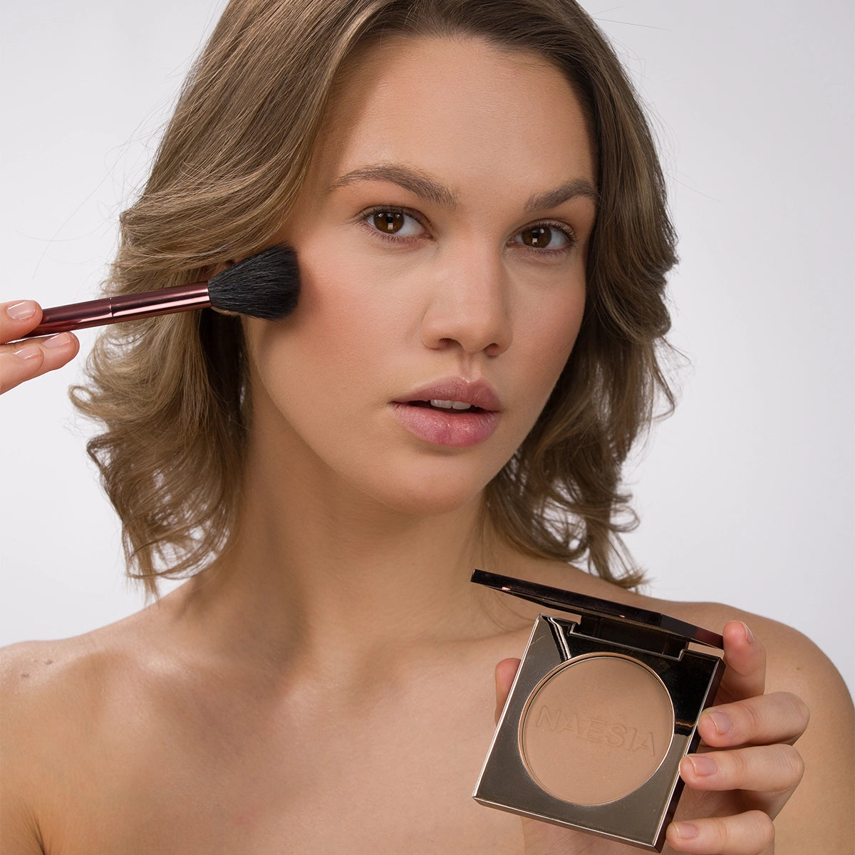 Set Bronzer Compact si Lichid Matte Bronzer Cove