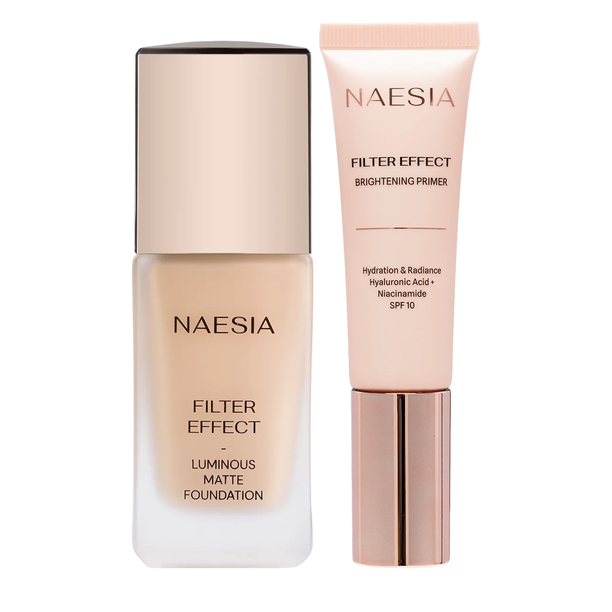Set Fond de Ten si Primer Iluminator cu SPF 10 Filter Effect Brightening