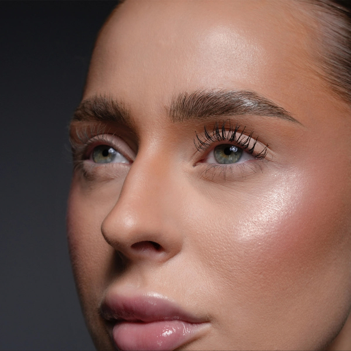 Set Bronzer Lichid Mat, Iluminator Pudră Baked Highlighter si Fard De Obraz Lichid