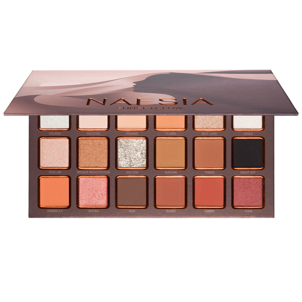 Paleta Farduri 18 Culori Sunset Glow High Pigmented