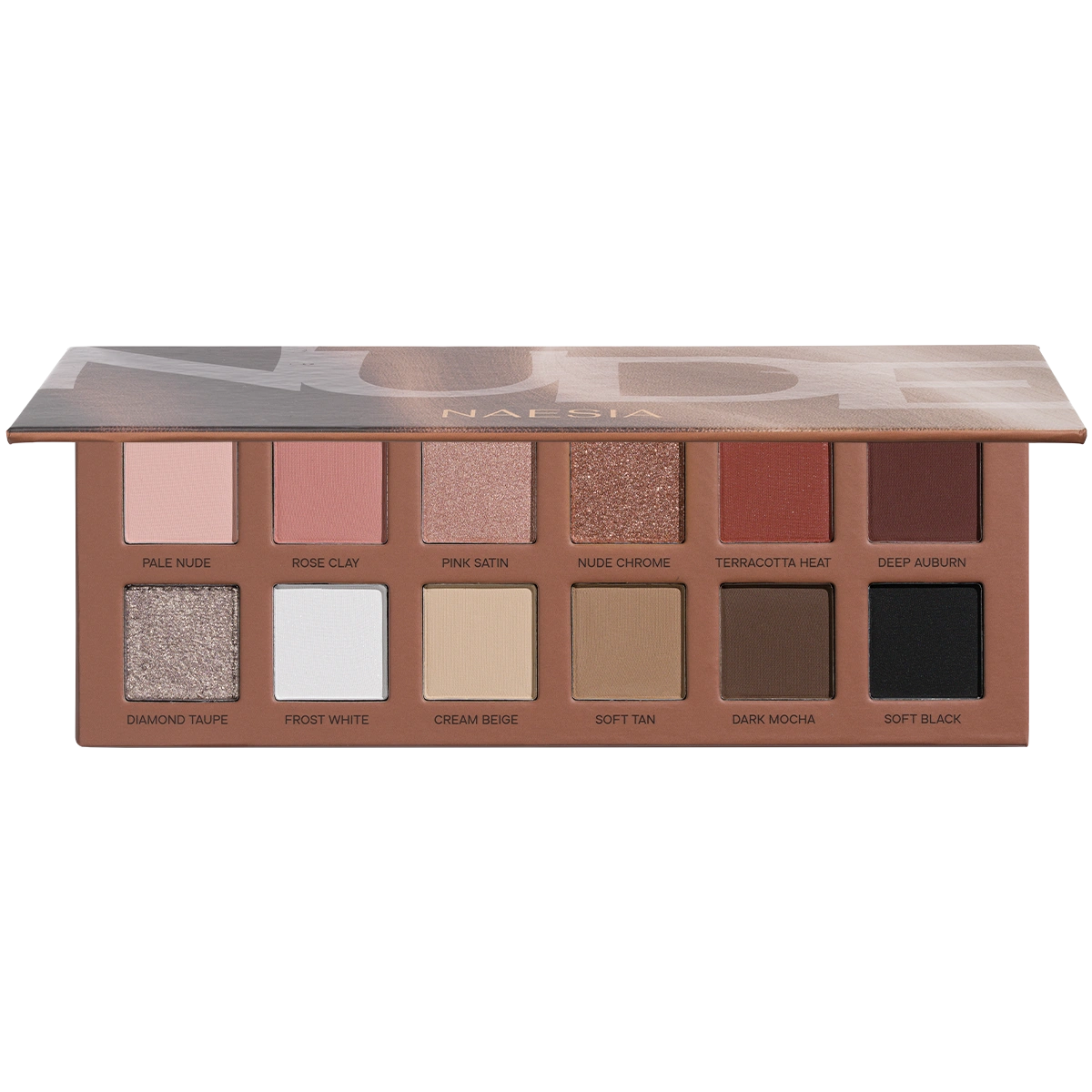 Paleta Farduri 12 Culori - DUAL NUDE  Eyeshadow Palette