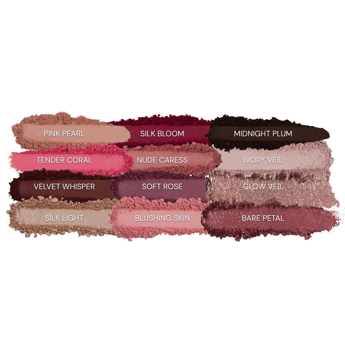 Festival Glow Set - Set Creion de Buze Pigmentat Vivid Stay, Paletă Farduri She Is Soft, Luciu de Buze Hydra Glow și Fond de Ten Filter Effect Hidratant Full Coverage
