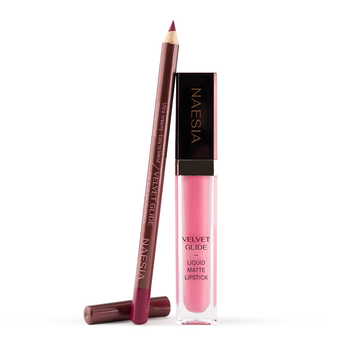 Set Creion De Buze si Ruj Lichid Mat VELVET GLIDE