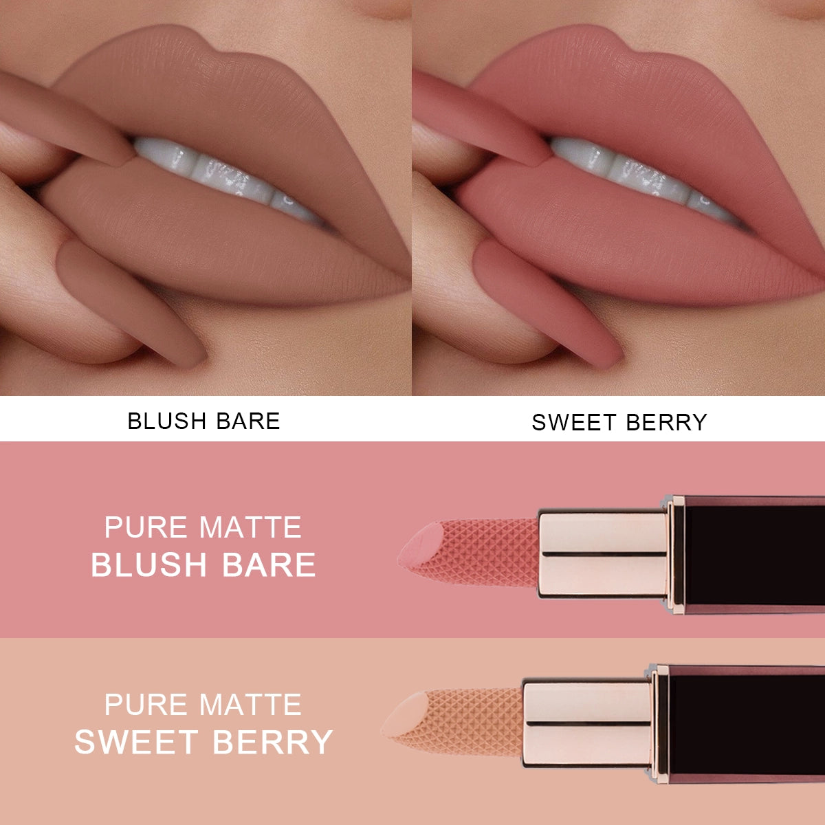Ruj de Buze Mat Pure Matte Lipstick