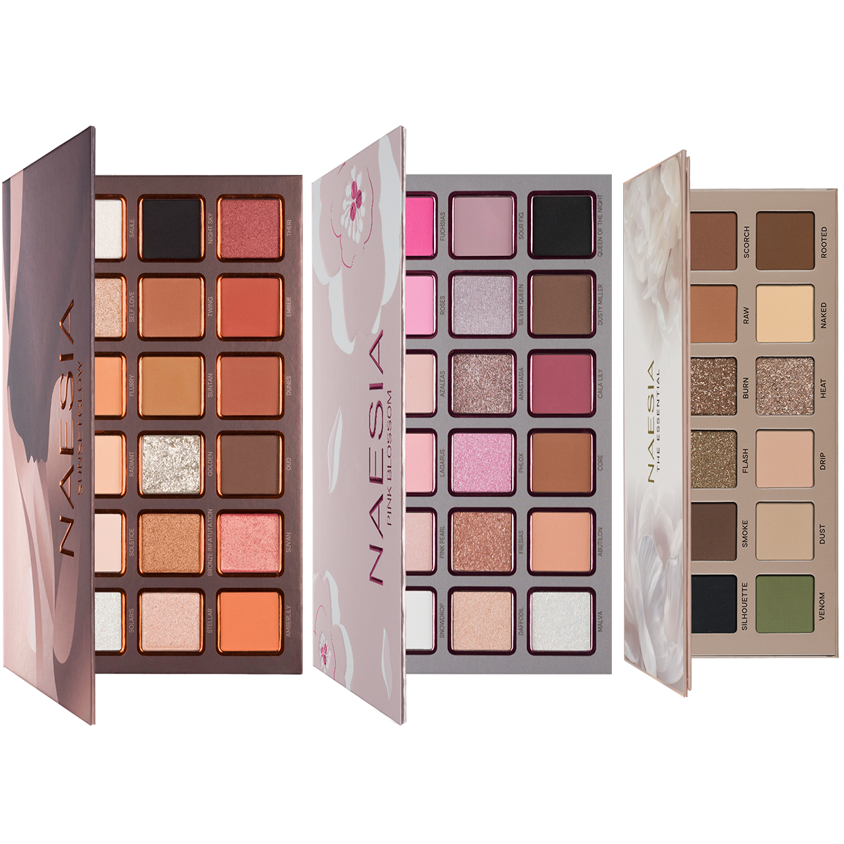 Set 3 Palete de Farduri NAESIA