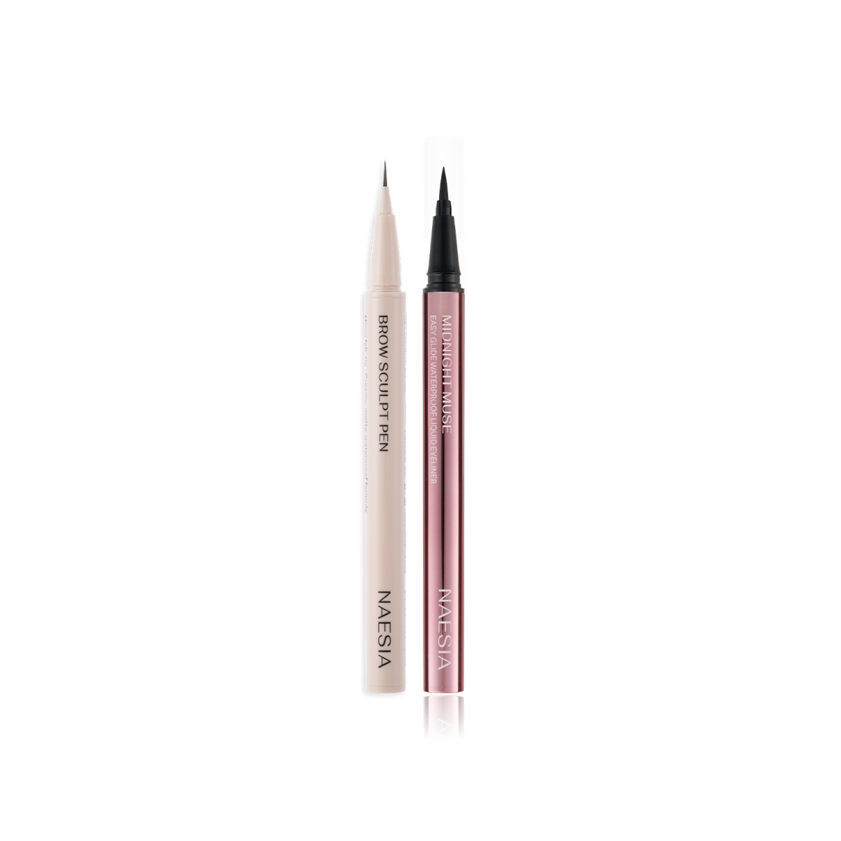 Set Tuș de Ochi Lichid Eyeliner și Cariocă de Sprâncene Brow Sculpt Pen