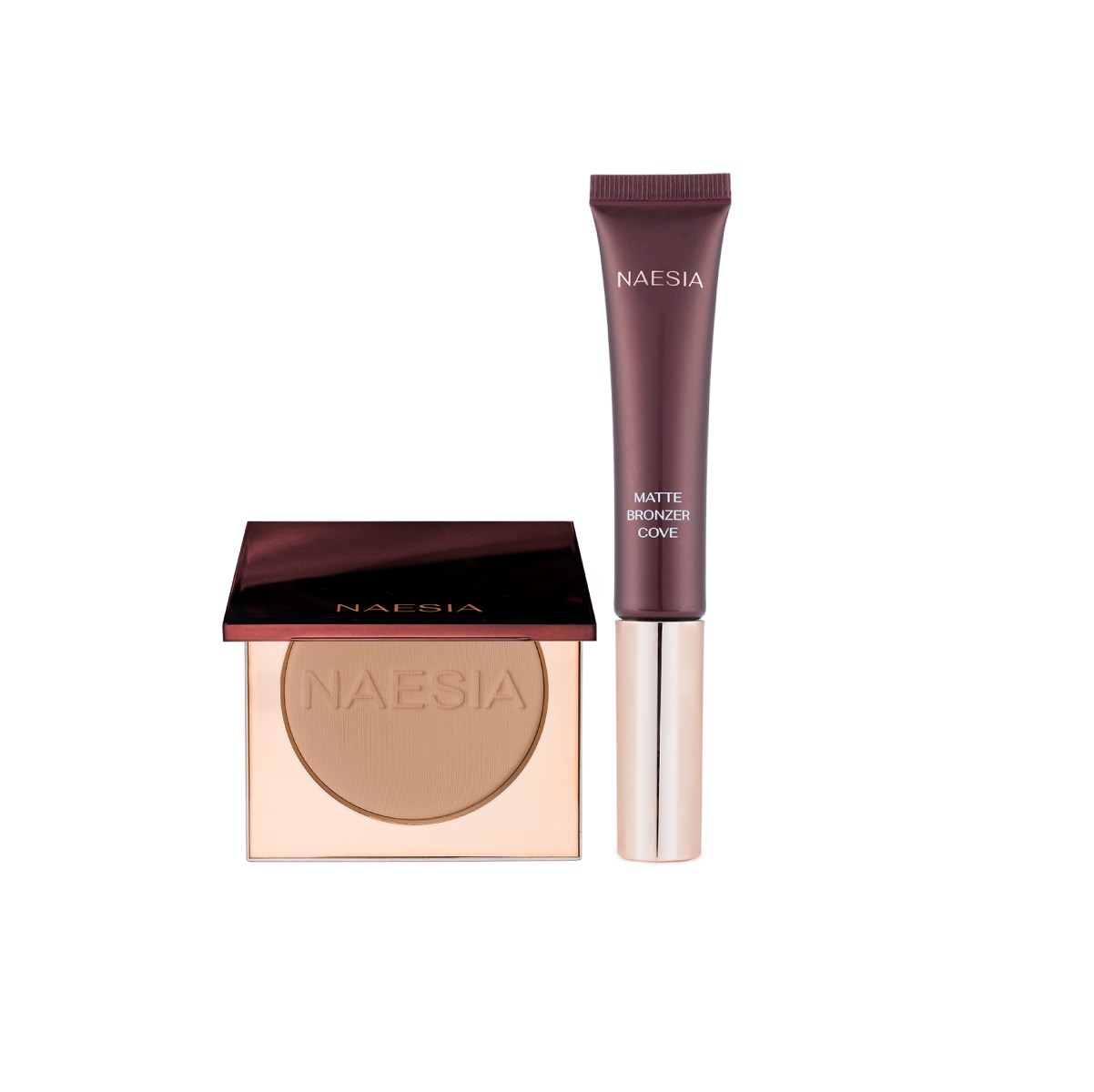 Set Bronzer Compact si Lichid Matte Bronzer Cove
