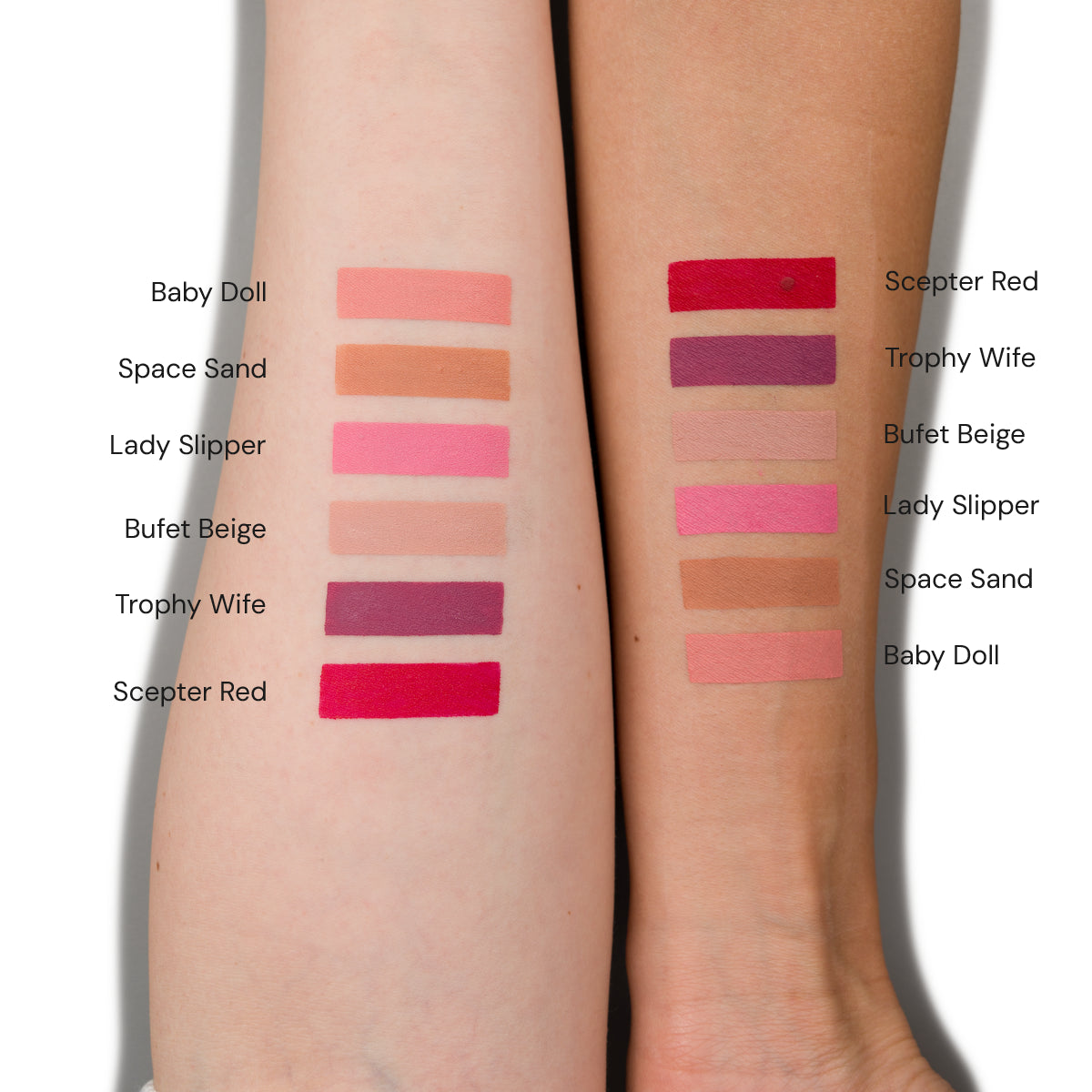 Set 6 Rujuri Lichide Mate Rezistente La Transfer - VELVET GLIDE